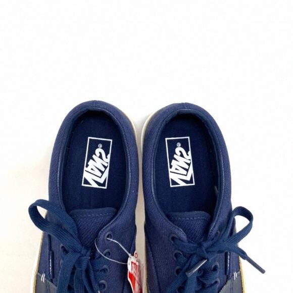 💖MEGA SALE💖VANS Slip Vamp Era Overply Women Blue VN0A4TZXX95 Genuine - Picture 8 of 11